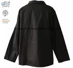 Cotton Black  Frc Fire Retardant Shirts / Flame Resistant Uniforms 260gsm